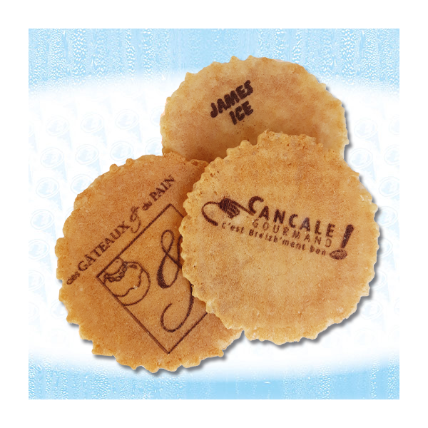 galletas redondas san valentin personalizadas con logo restaurante